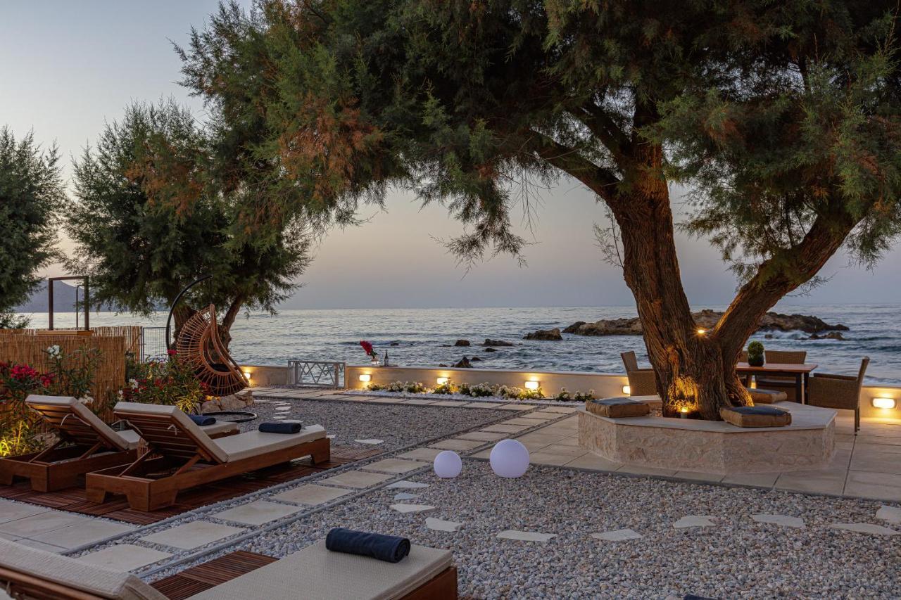 Villa Seashell -Wonderful Newly Renovated Villa On The Beach Galatás Exterior foto